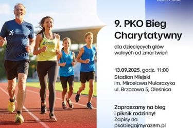 Zapisz się na 9. PKO Bieg Charytatywny! Biegniemy dla zdrowia psychicznego dzieci i młodzieży. Zapisz się na 9. PKO Bieg Charytatywny!
